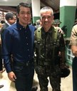 O presidente da Câmara Municipal, Sérgio Bouez (PSB), participou na noite de sexta-feira (14), do ato solene de passagem de comando do 6º Batalhão de Infantaria de Selva. 