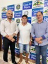 PRESIDENTE DA CÂMARA RECEBE VISITA DE ILUSTRE EX-VEREADOR