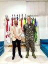 VISITA AO COMANDANTE DO 6º BIS